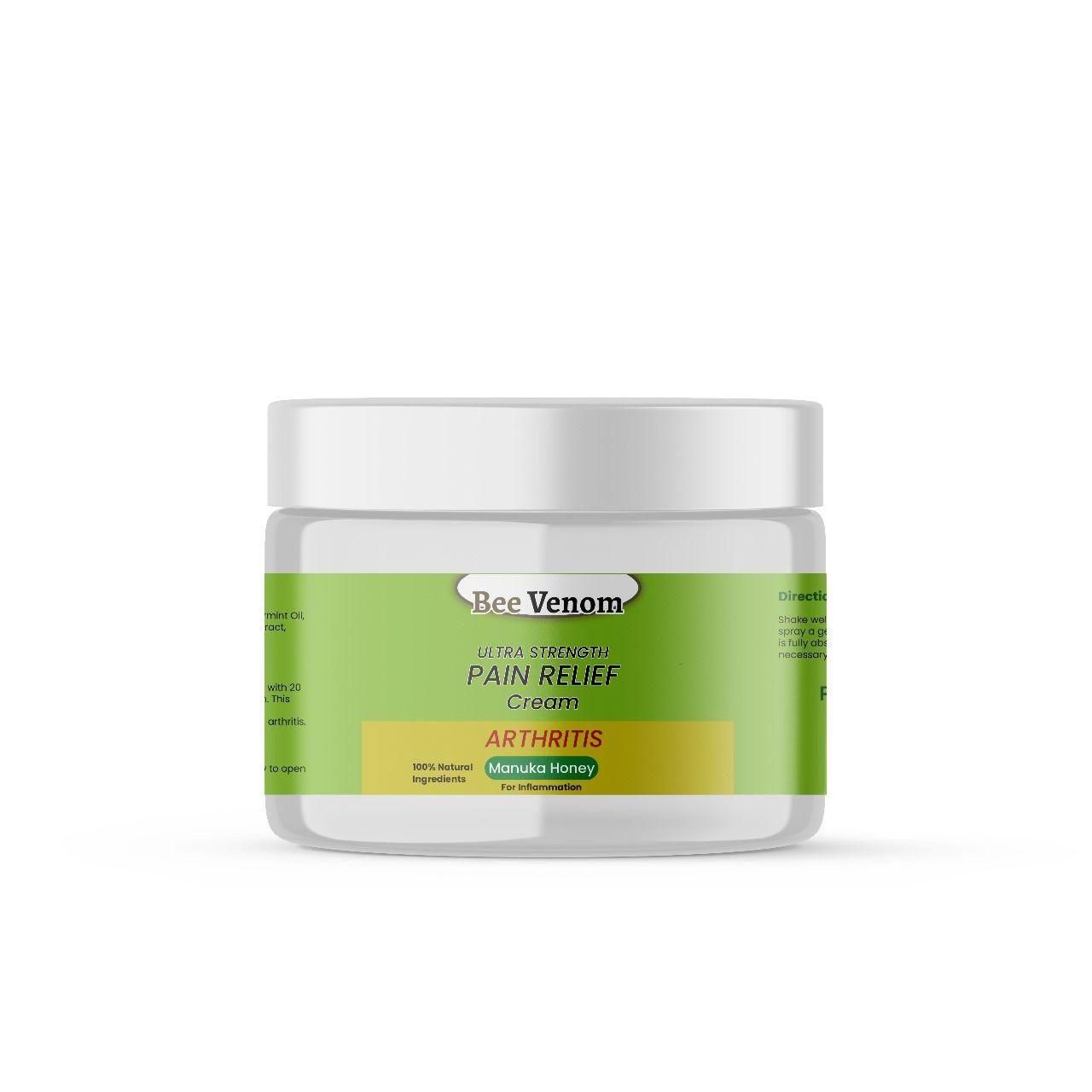Bee Venom Pain Relief Cream – Fast-Acting Joint & Muscle Support (Pack of 2)