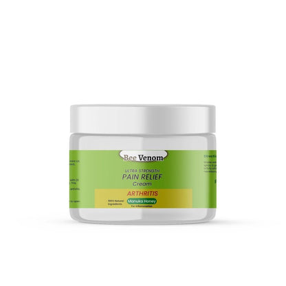 Bee Venom Pain Relief Cream – Fast-Acting Joint & Muscle Support (Pack of 2)